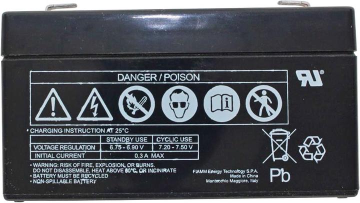 Produktbild Fiamm Akku FG10121 Blei-Gel Akku 6 Volt, 1,2Ah (6 V, 1.20 Ah)