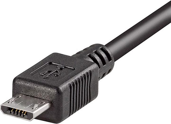 Actual product image AccuCell Car Charging Cable Micro-USB with TMC Antenna, 2A Charging Current