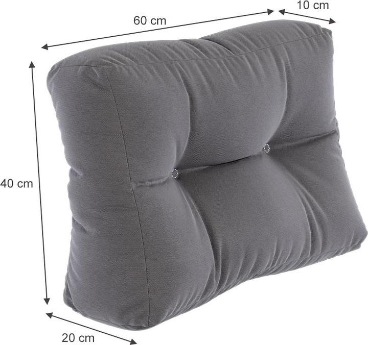 Produktbild Vicco Palettenkissen Flocken (60 x 40 x 20 cm)