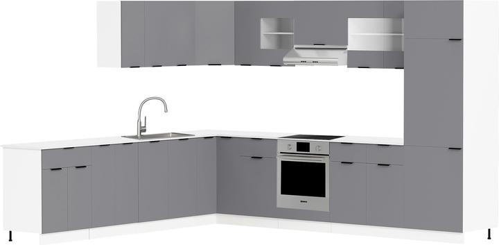 Produktbild VCM Eck Küchenschrank Unterschrank Fasola (76 x 76 x 82 cm)