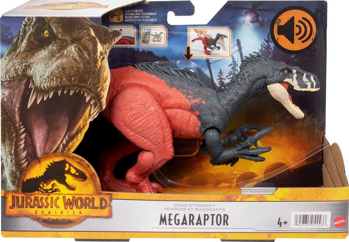 Actual product image Jurassic World Roar Strikers Megaraptor