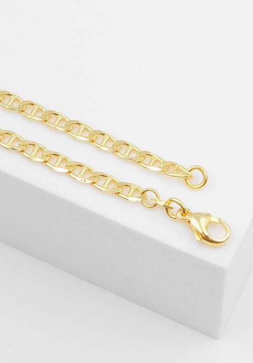 Actual product image Muau Bar armour (19 cm, Yellow gold)