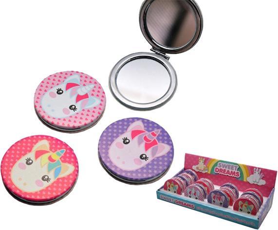 Actual product image Sombo Folding mirror Unicorn Sweet Dreams