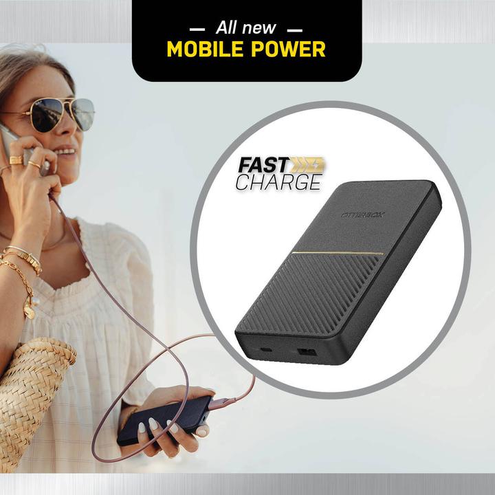 Image du produit OtterBox Bloc d'alimentation de chargement rapide standard (20000 mAh, 18 W, 74 Wh)