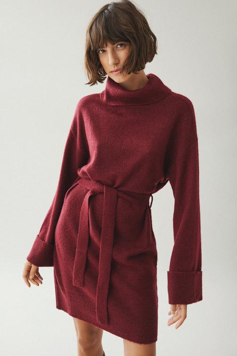Image du produit Vila Ceinture à nouer Robe en tricot (XL)