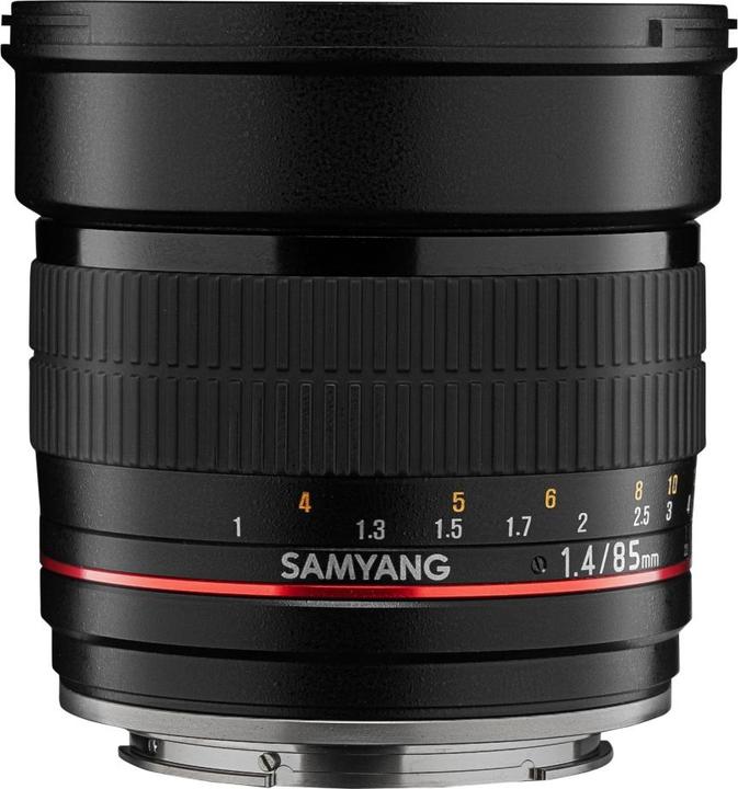 Actual product image Samyang MF 85mm F1.4 AS IF UMC Canon EF AE (Canon EF, full size, APS-C / DX)