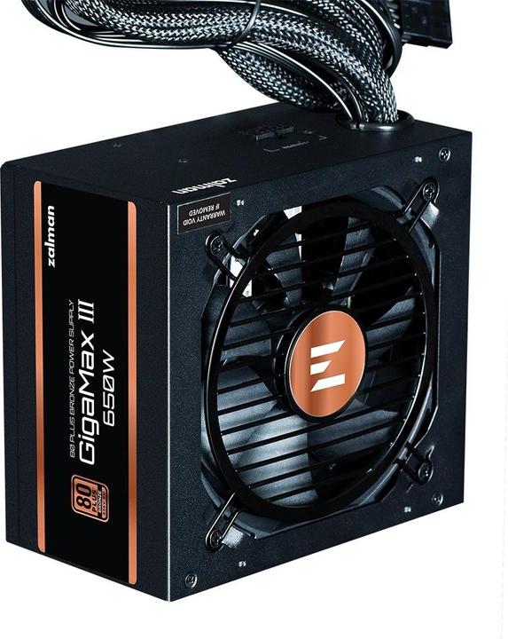 Produktbild Zalman GigaMax III 80+ BRONZE ATX 3.0 (650 W)