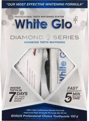 Immagine prodotto White Glo Sistema avanzato di sbiancamento dei denti della serie Diamond (100 ml, Gel)