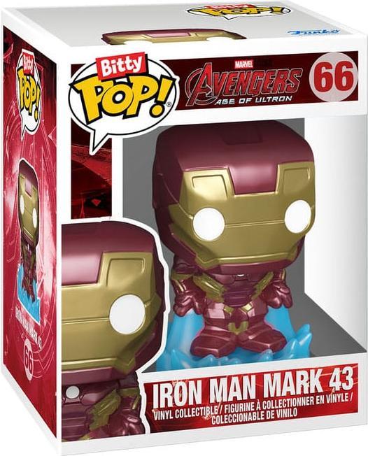 Image du produit Funko FK83645 - Bitty POP! Bots Pack de 4 figurines Marvel- Hulkbuster 2,5 cm