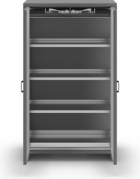 Produktbild Eurokraft Gefahrstoffschrank, feuerbeständig (116.40 cm, 194.70 cm)