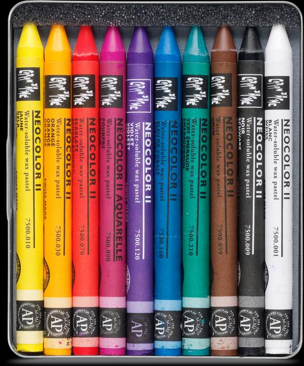 Produktbild Caran d'Ache Neocolor II Aquarelle Metallschachtel (Multicolor, 10 x)