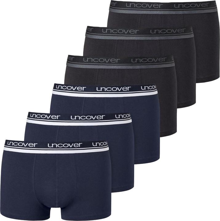 Actual product image Uncover by Schiesser 6PACK Shorts (S, pack of 6)
