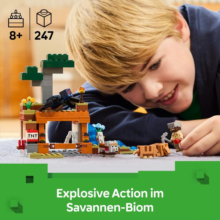 Produktbild LEGO Die Expedition zur Gürteltiermine (21269, LEGO Minecraft)