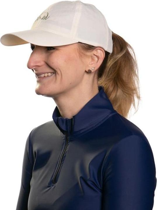 Produktbild IQ-UV Sonnenschutz Cap mit Logo recycelt, weiss (1 Stk)