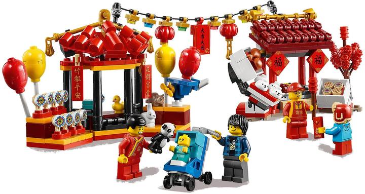 Actual product image LEGO Tempelmarkt zum Chinesischen Neujahrsfest (80105)