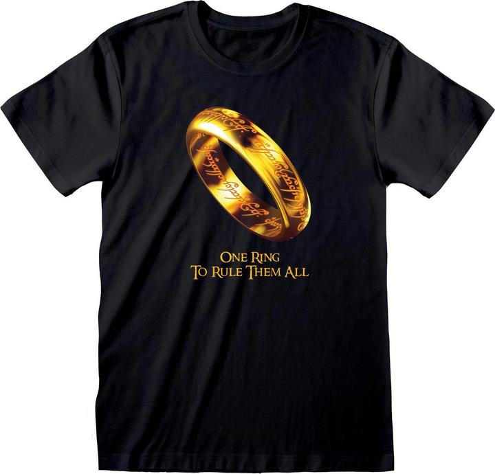 Actual product image Lord of the rings One Ring To Rule Them All TShirt (S)