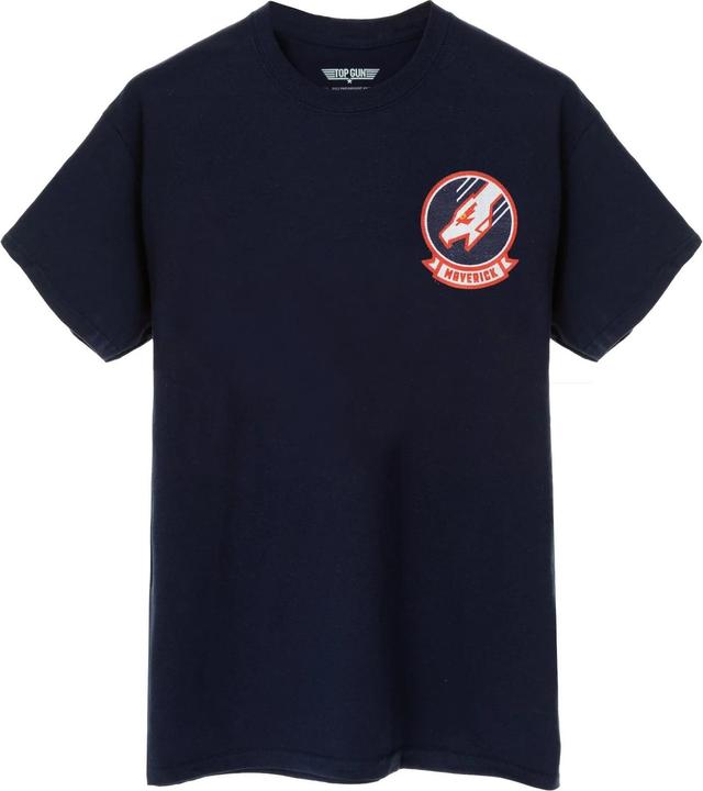 Actual product image Top Gun Mens Back Print T-Shirt (S)