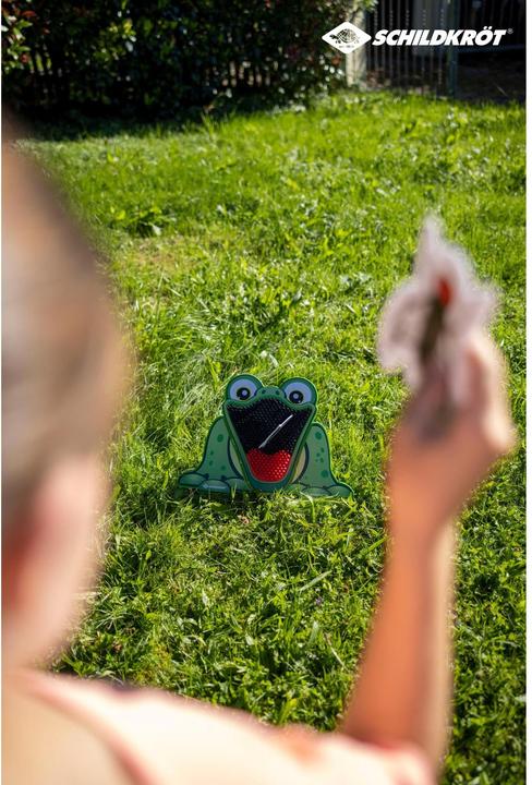 Actual product image Schildkröt Throwing game Feed the frog