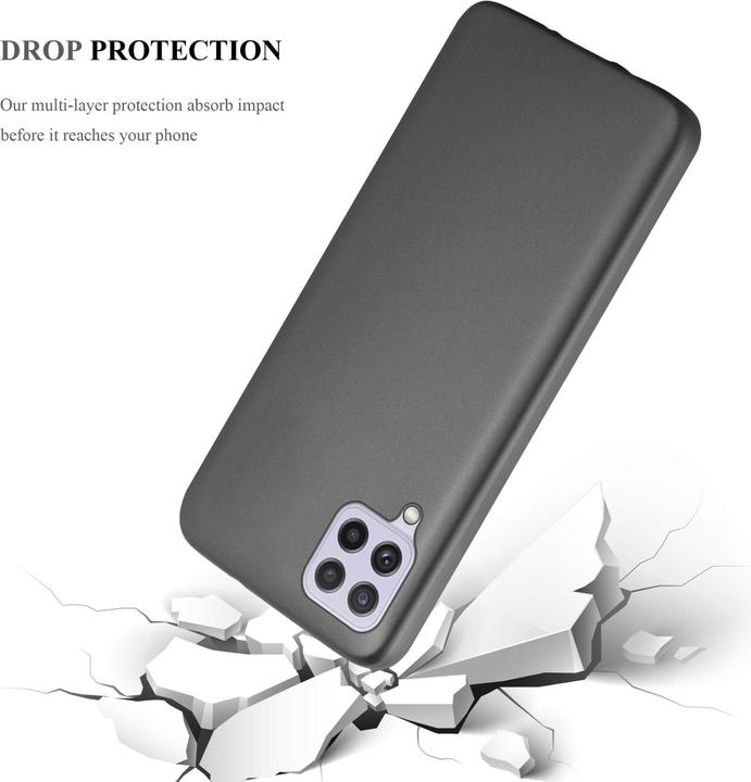 Produktbild Cadorabo TPU Matt Metallic Hülle (Samsung Galaxy M22, Samsung Galaxy A22, Samsung Galaxy A32)