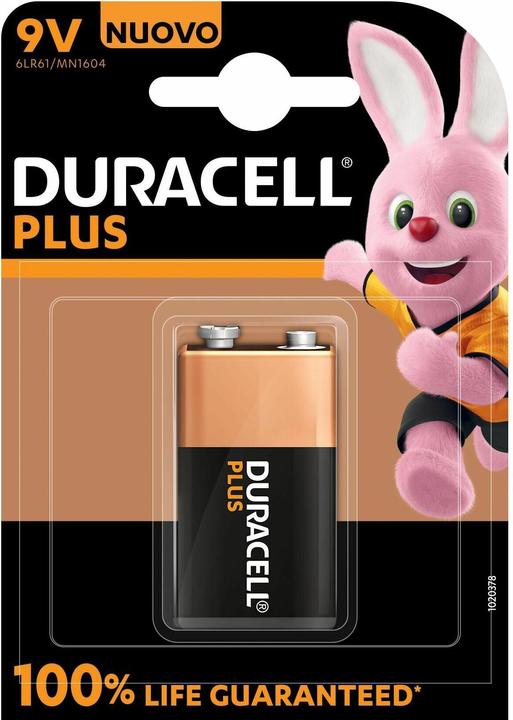 Duracell Plus (1 Stk., 9V Block)
