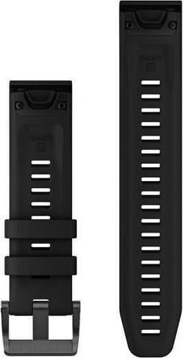 Produktbild Garmin Acc, Descent, 22 mm, 3-teilig, Silikon-Taucharmband, Schwarz (22 mm, Silikon)