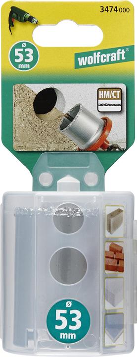 Actual product image wolfcraft Drill bit insert 68 mm 3477000 (68 mm)