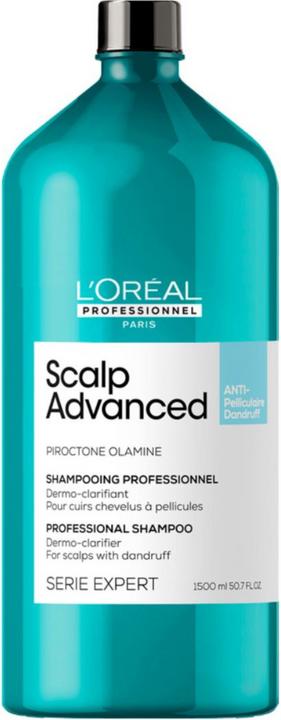 Image du produit L'Oréal Professionnel Loreal Scalp Advanced Anti-Dandruff Dermo-Clarifier Shampooing 1500 ml (1500 ml, Shampoing liquide)