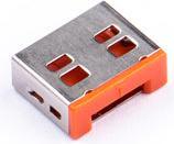 Produktbild Smart Keeper SmartKeeper Basic "USB-A Port" Blocker 6 Stk.+Key orange