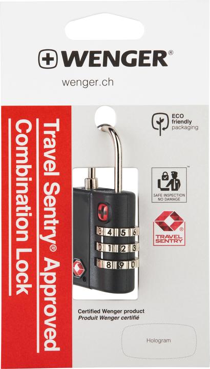 Actual product image Wenger Travel Sentry Approved Combination Lock
