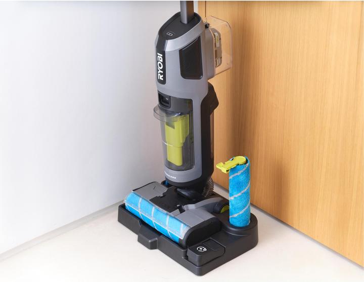 Actual product image Ryobi Akku-Hartbodenreiniger RHFC18BL-0 ohne Akku und Ladegerät