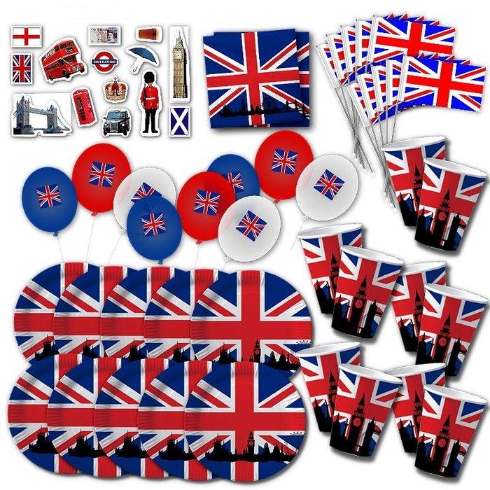 Actual product image Unf Ug England: UK party box for 10 guests