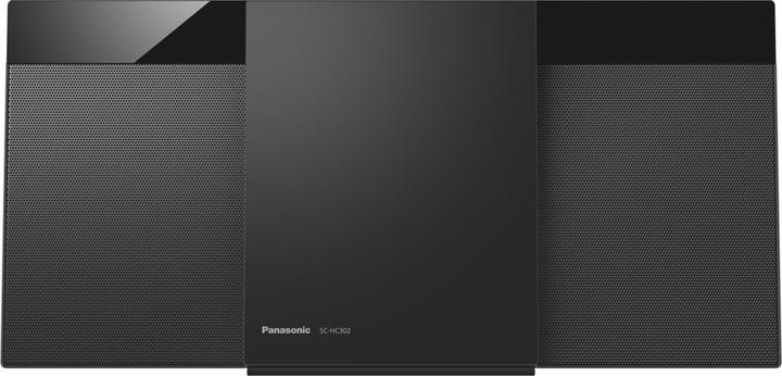Image du produit Panasonic SC-HC302EG-K Ensemble de microphones Home Audio 20 W Noir (DAB+ DAB, FM, Bluetooth)