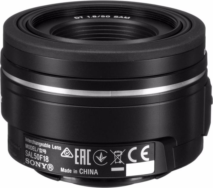 Produktbild Sony DT 50mm f/1.8 SAM, APS-C A-Mount (Sony A, APS-C / DX)