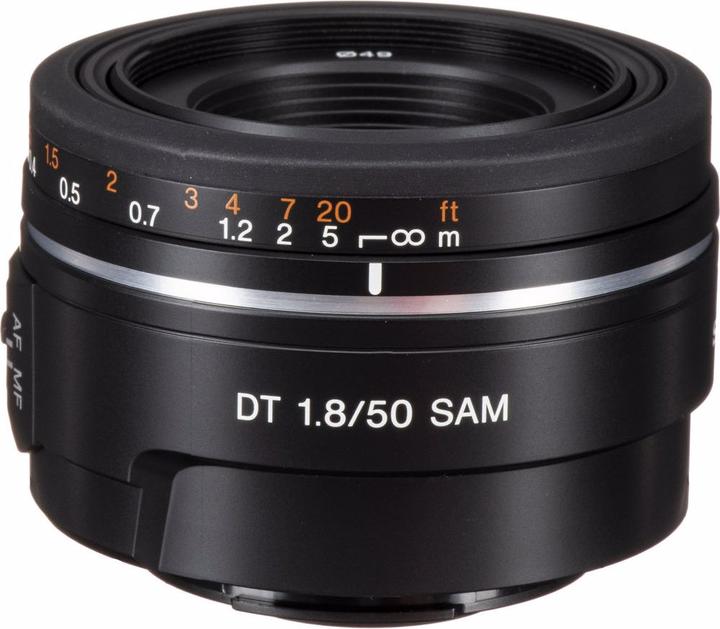 Produktbild Sony DT 50mm f/1.8 SAM, APS-C A-Mount (Sony A, APS-C / DX)