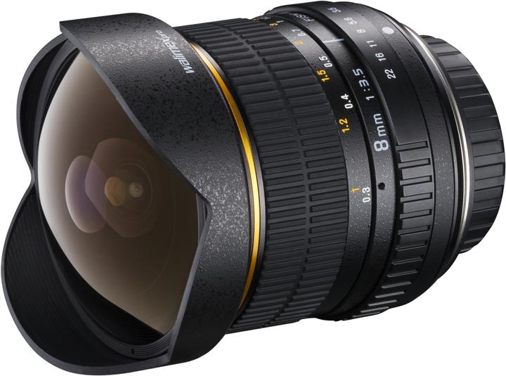Produktbild Walimex pro Pro 8mm f/3.5 Fisheye, Canon (Canon EF-S, APS-C / DX)