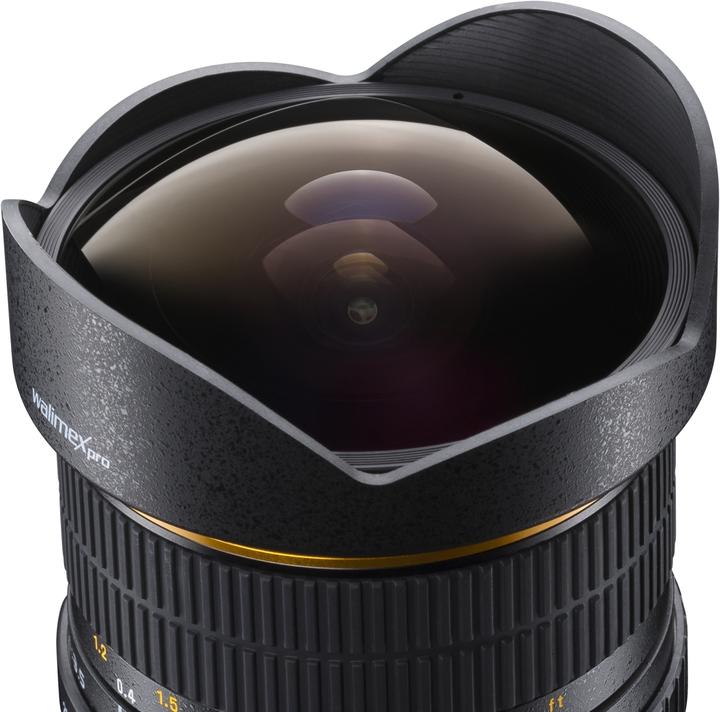 Produktbild Walimex pro Pro 8mm f/3.5 Fisheye, Canon (Canon EF-S, APS-C / DX)