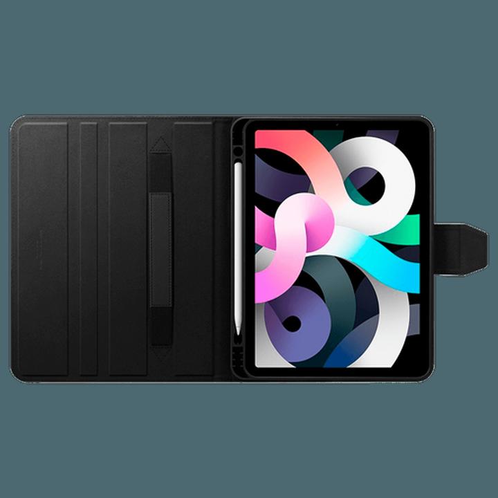 Actual product image Spigen Tablet Case Liquid Air Folio Apple iPad Air 4 2020 Black (iPad Air 2020 (4. Gen))