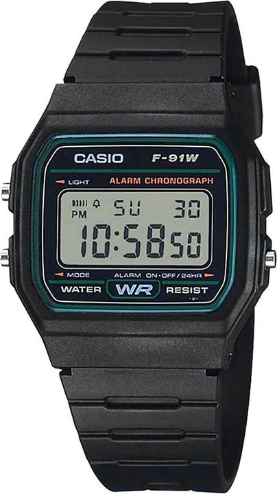 Casio Retro Vintage - F-91W-3D (Digitaluhr, 33 mm)