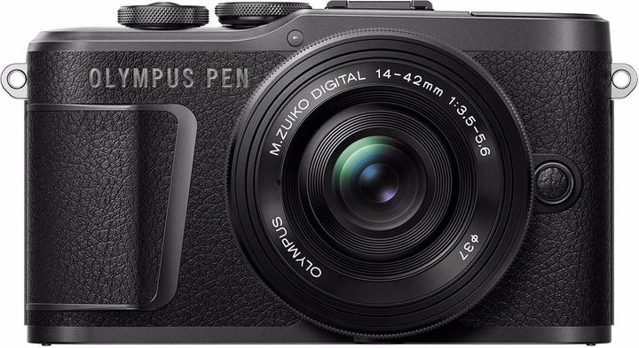Produktbild Olympus PEN E-PL10 + ED 14-42mm EZ PANCAKE (Schwarz) (14 - 42 mm, 16.10 Mpx, 4/3)