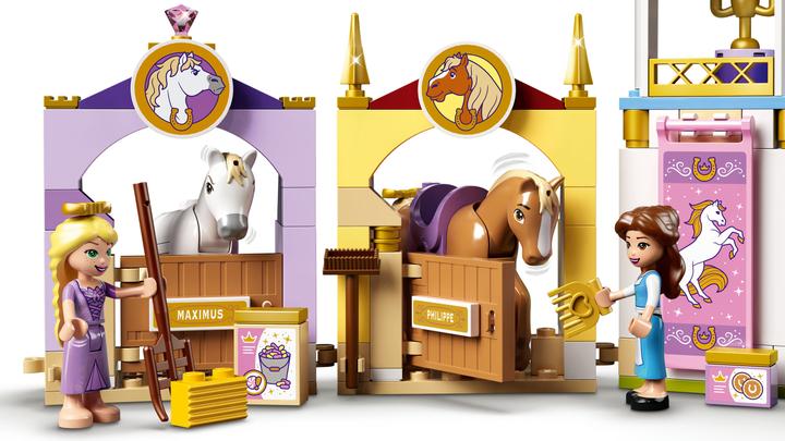 Produktbild LEGO Belles und Rapunzels königliche Ställe (43195, LEGO Disney)