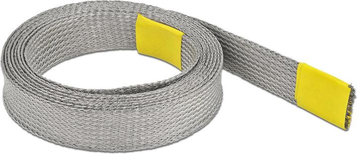Delock Gaine de câble pour blindage CEM 2 m x 15 mm Gris (Gaines pour câbles, 200 cm)