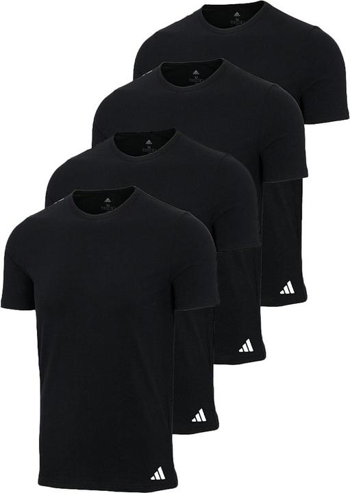 Actual product image adidas 4er Pack Active Flex Cotton Unterhemd / Shirt Kurzarm (L)