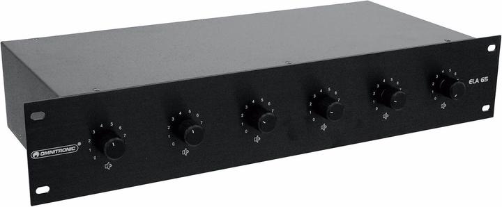 Actual product image Omnitronic ELA 6S zone LS controller 30W