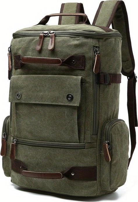 Only-Bags.Store Mode langlebig Multifunktions-Leinwand Rucksack, Wandern Tasche