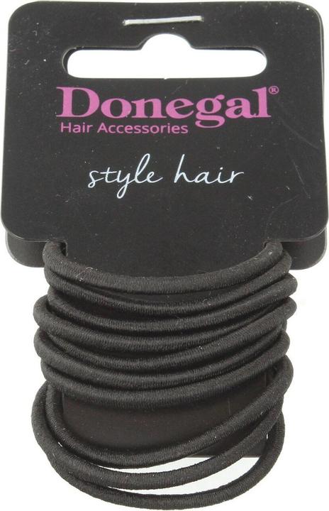 Donegal HAARBAND schwarz (FA-5820) 1p.-12pcs (Haargummi)
