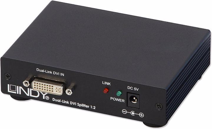 Produktbild Lindy 2 Port DVI-D Dual Link Splitter