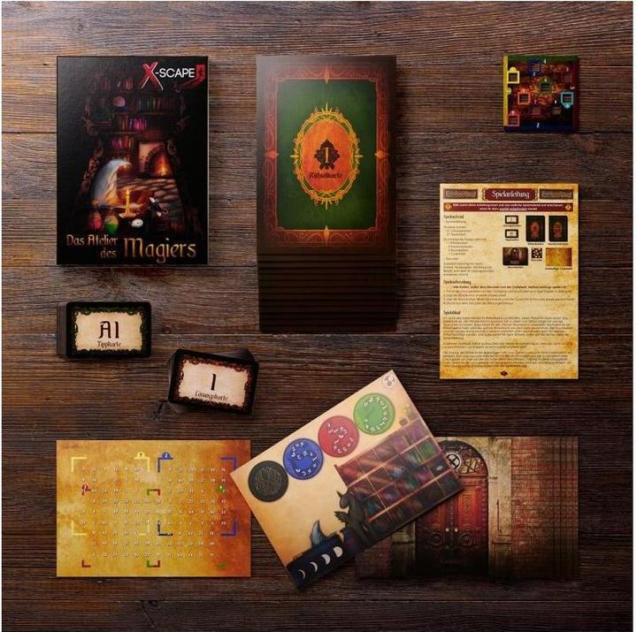 Immagine prodotto X-scape MBT00001 - : The Magician's Studio, per 1-5 giocatori, da 12 anni (edizione EN) (Tedesco)