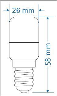 Produktbild Globo LED Leuchtmittel Aluminium 1xE14 LED (E14, 2.50 W, 220 lm, 1 x, F)