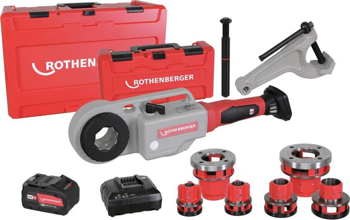 Actual product image Rothenberger Supertronic 2000 E,Bspt R,4,0Ah,Charger Eu