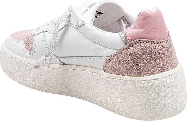 Produktbild D.a.t.e. D.a.t.e sneakers court platform in leather and suede white and pink (40)